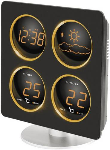 Techno Line Wetterstation WS 6830 Funk-Wetterstation Anzahl Sensoren max. 1