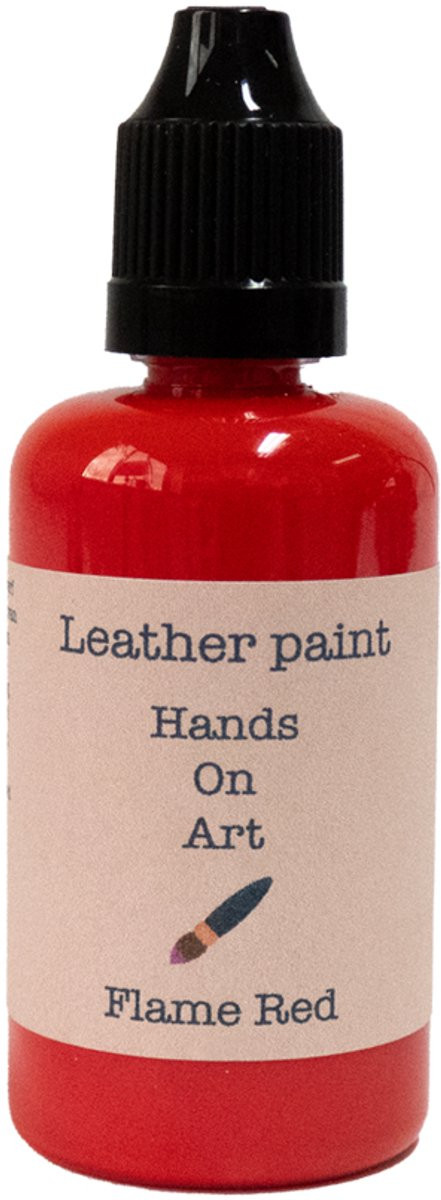 MGM Trading Hands on art Leerverf Flame Red 20ml