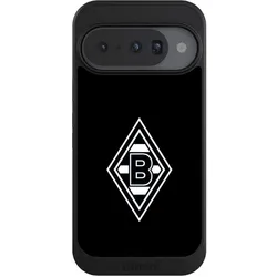 Nivocase Hülle für Google Pixel 10 Handyhülle NIVOcore Case Schwarz Borussia Mönchengladbach Gladbach (Google Pixel 10), Smartphone Hülle, Schwarz