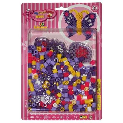 Hama® Bügelperlen Maxi - Blisterset Schmetterling - 1 Stiftplatte Schmetterlin