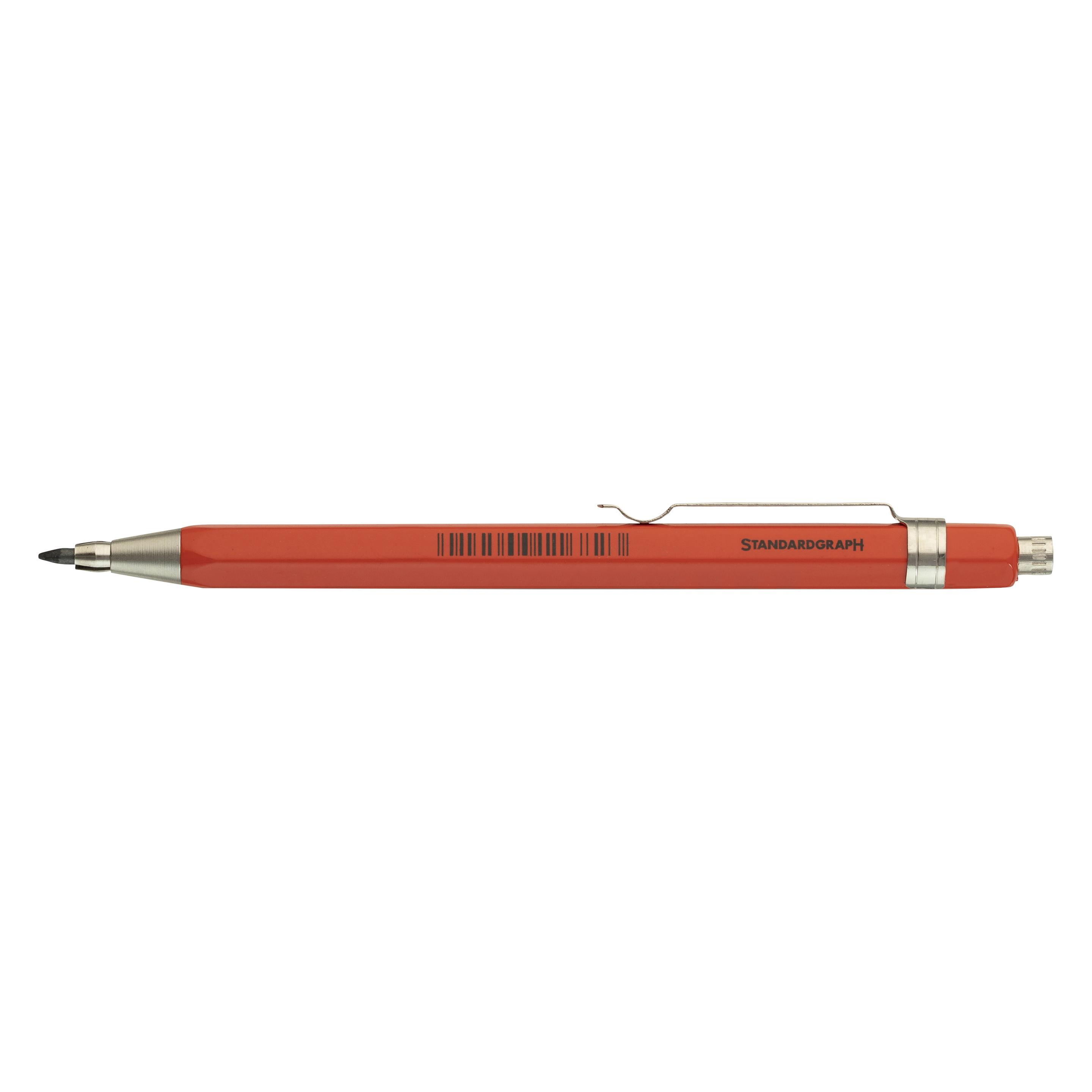 Standardgraph Skizzierstift Miniclip Rot (2 mm, HB, 1x) (571530-SG)