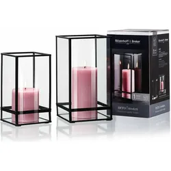 Ritzenhoff & Breker, Windlicht, Nero Windlichter-Set (2x)