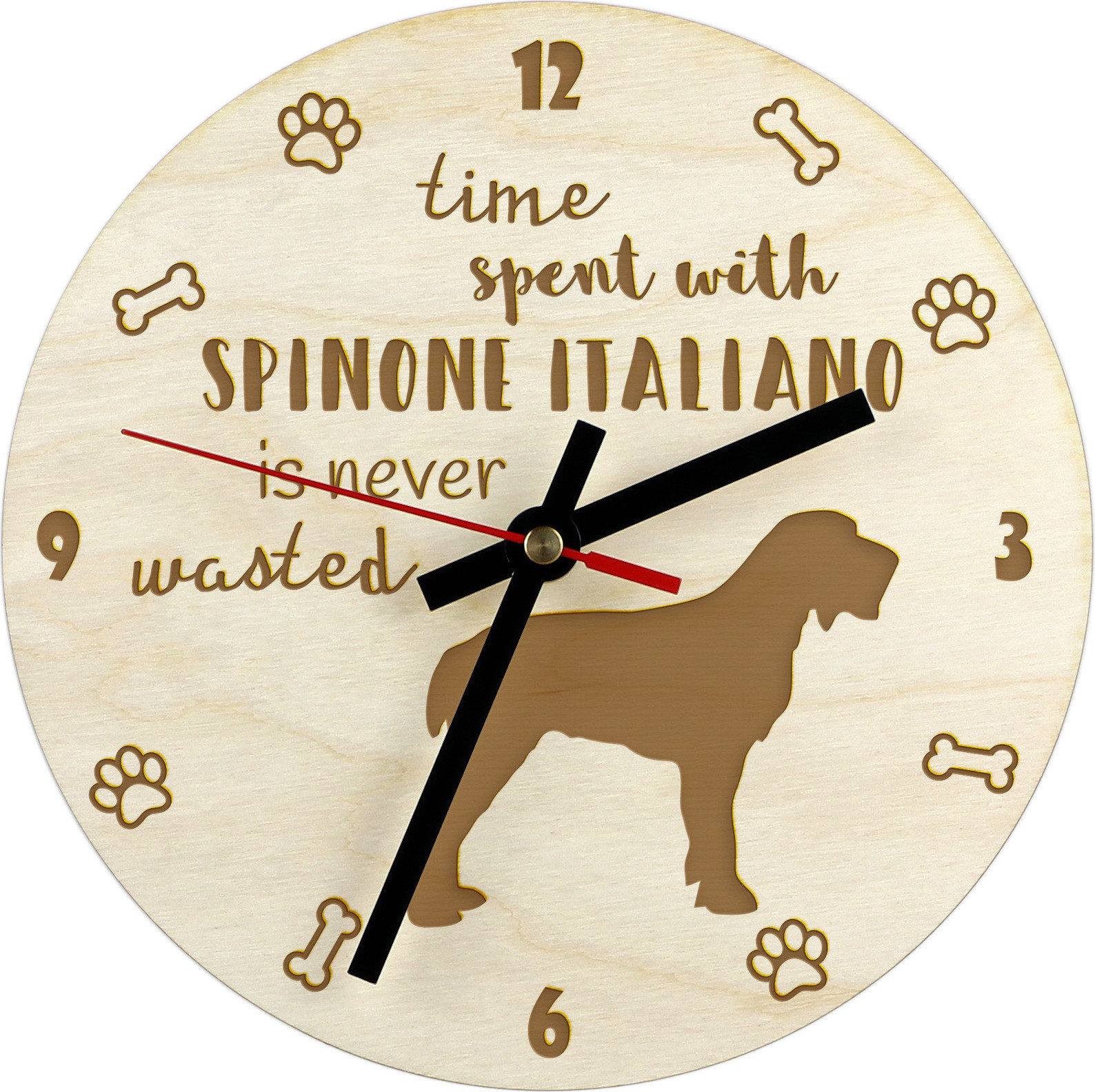 Art-Dog Wandklok Spinone Italiano