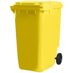 Hardwex Mülltonne 360 l Gelb