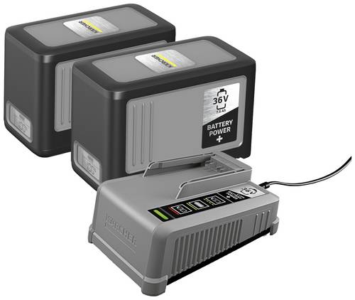 Kärcher Professional 2.445-070.0 Starter Kit Battery Power+ 36/75 Werkzeug-Akku und Ladegerät 36V 7.5Ah Li-Ion