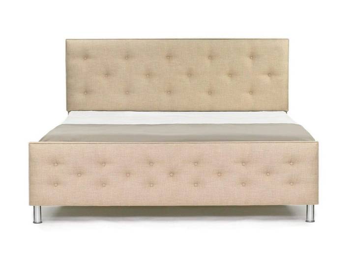 Xlmoebel Polsterbett Luxuriöses Chesterfield-Polsterbett mit edler Aufpolsterung (1-tlg., Chesterfield Bett), Hergestellt in Europa