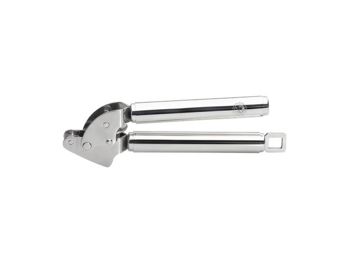 Chef Cuisine Knoblauchpresse, Edelstahlfarben, Metall, 8.3x4.5x25.5 cm, herausnehmbarer Einsatz, Küchenzubehör, Küchenhelfer, Küchenpressen