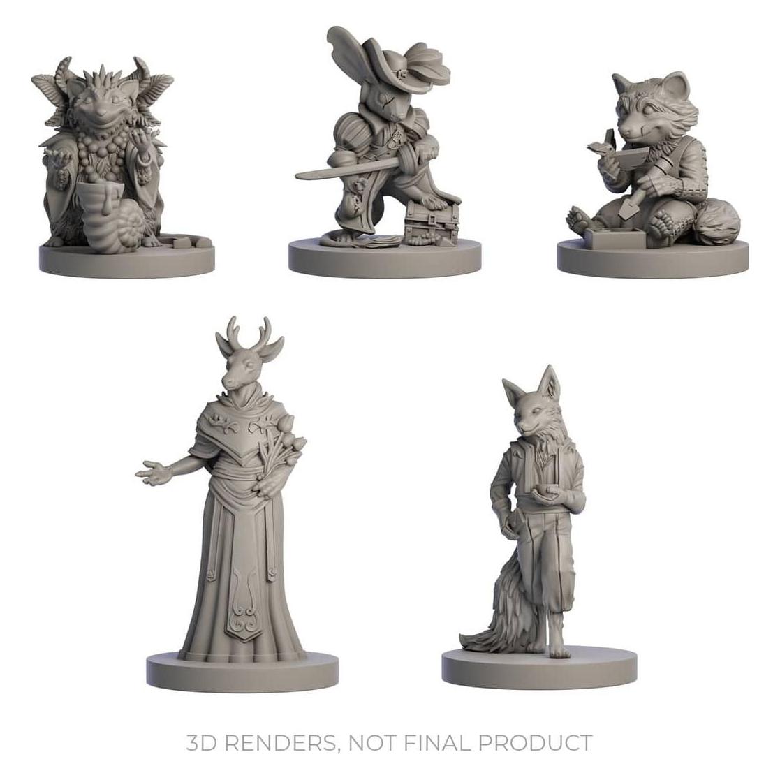 Hit Point Press Humblewood Miniature: Humblefolk (HPP0M003)