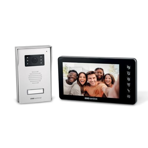 SCS Sentinel VisioFirst 7 bekabelde video-intercom met 7.7 inch LCD-scherm