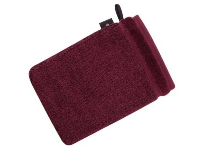 Vossen Waschhandschuh Pure berry 100 Prozent Bio-Baumwolle B 22 T 16 cm - Material: 100% Bio-Baumwolle - Waschhandschuh