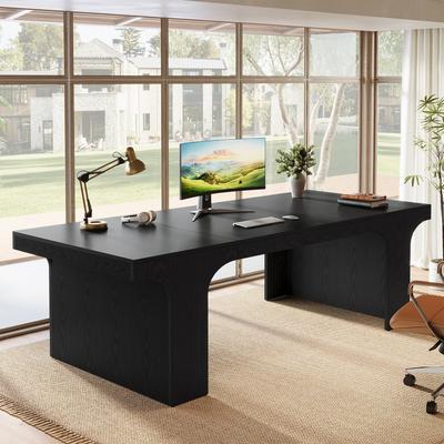 OEM "70.87"" Executive Office Desk, Large Workspace Computer Desk, Simple Business Writing Table Simple Business for Home Office"