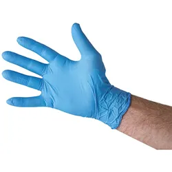 Detectaplast Einmalhandschuhe blau Nitril XL /100