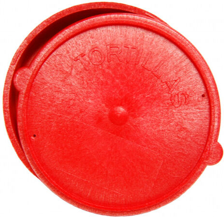 Mexgrocer 6" Red Plastic Tortilla Warmer
