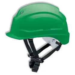 uvex pheos S-KR Schutzhelm mit Lüftung - mit Drehradsystem - gekürztem Schirm  grün 52 cm - 61 cm - 9772434 - grün