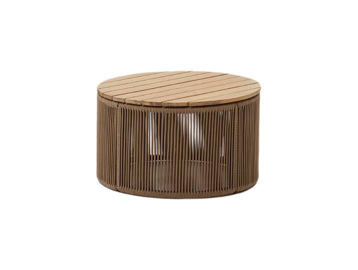 Outdoor Design Couchtisch „Dandaro“, verschiedene Grössen Akazienholz Beige Kave Home
