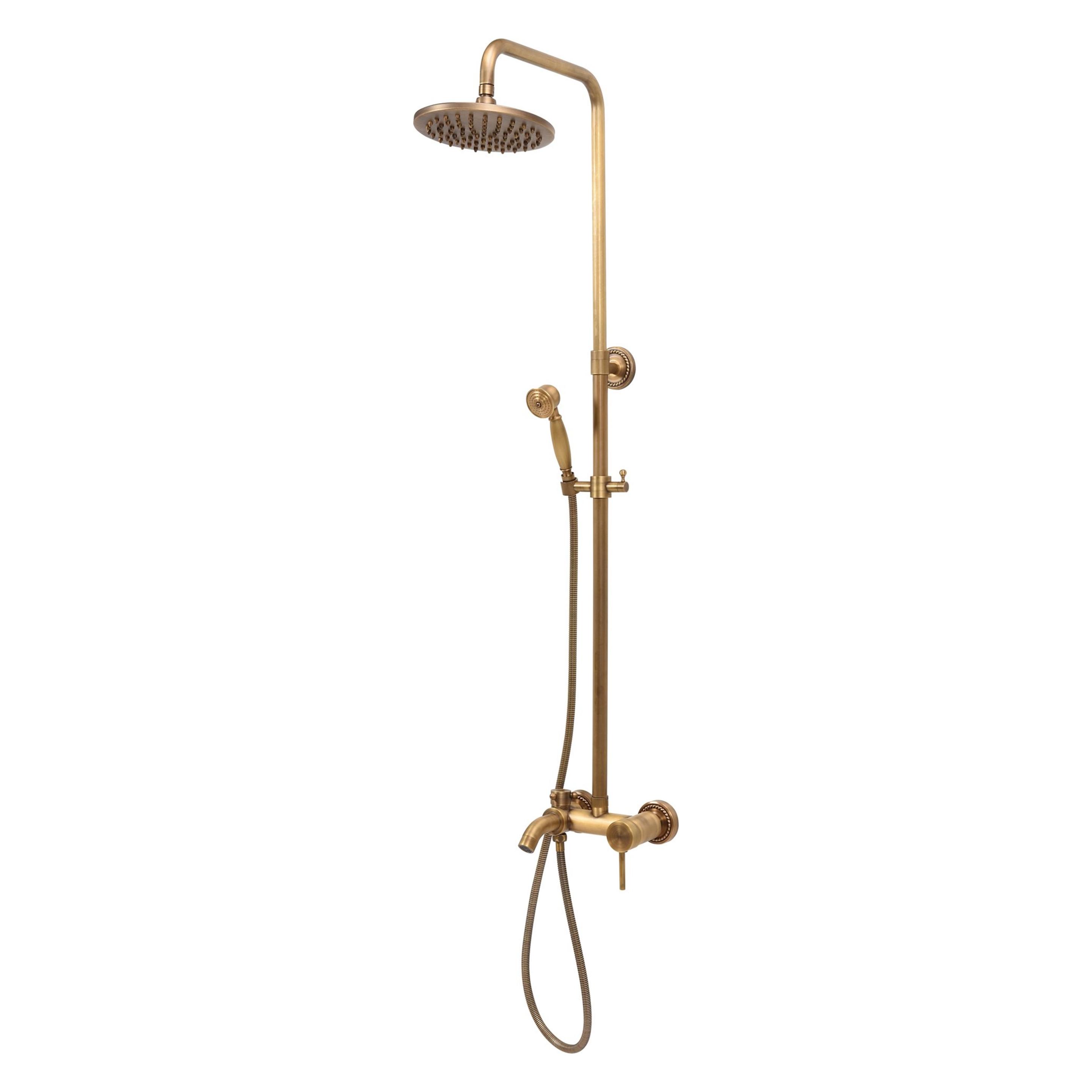 Fala Duschsäule, Duschpaneele RETRO BRONZE 2 (75838)