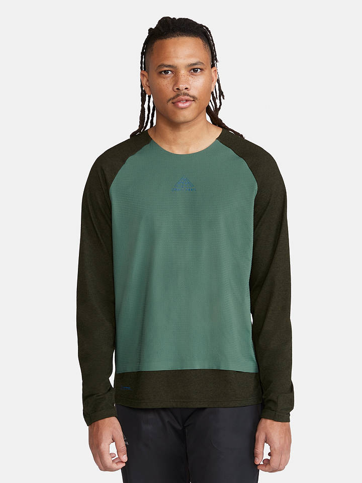 Craft Funktionsshirt in Khaki/ Schwarz - M