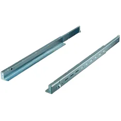 Rittal Slide rail 400 - 600 mm - 80kg, Serverschrank Zubehör, Silber