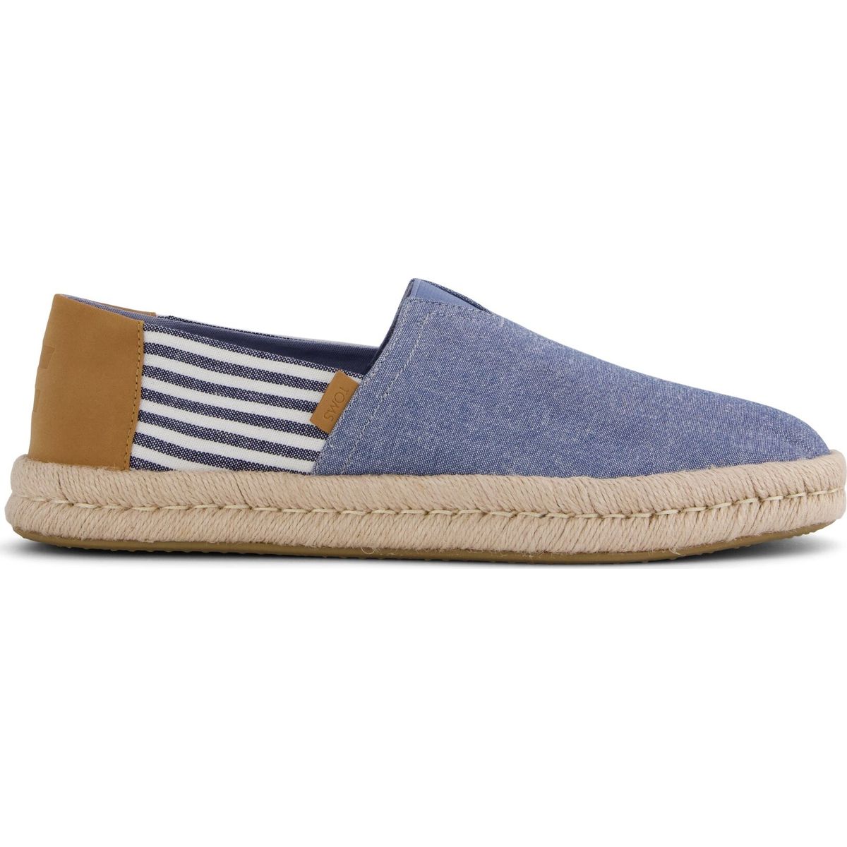 Toms Alpargata Rope 2.0 navy chambray/stripe 45 10023240-45