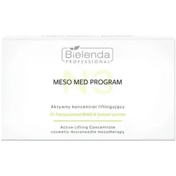 Bielenda, Gesichtsserum, PROFESSIONAL Aktywny koncentrat liftingujący z 3% Enkapsułkowanym DMAE 10x3ml