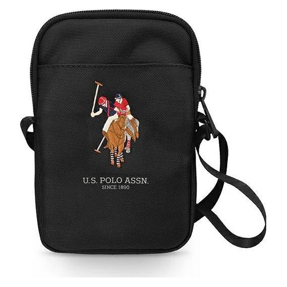 U.S. Polo US Polo Assn Handtasche USPBPUGFLBK Schwarz (USPBPUGFLBK)