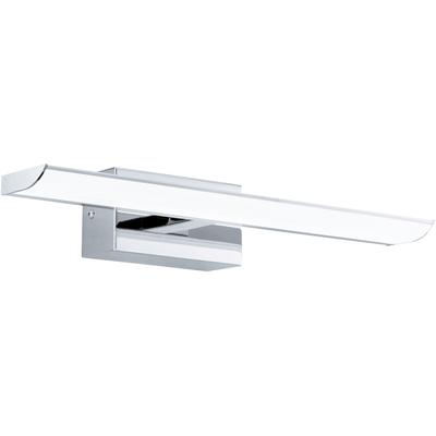 EGLO Spiegelleuchte "TABIANO", weiß (chromfarben, weiß), 2, H: 7cm, Leuchten, Wand-/Deckenleuchte, chrom, 2W inkl., Spiegelleuchte