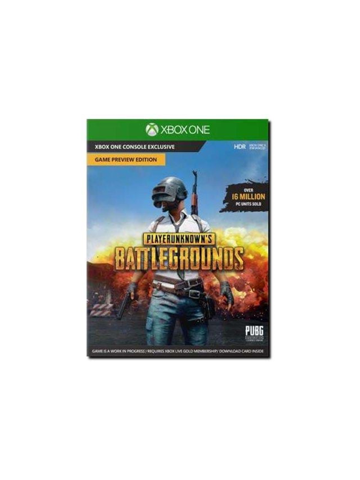 PlayerUnknown's Battlegrounds - Microsoft Xbox One - MMOFPS - PEGI 16