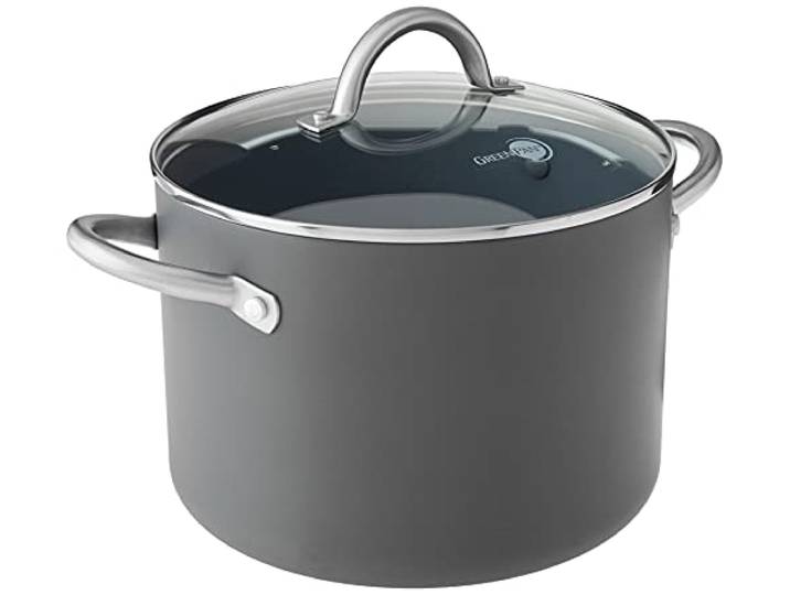GreenPan Lima Healthy Suppentopf, Keramik, antihaftbeschichtet, 8 l