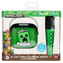 OTL Minecraft LED Wireless Karaoke Lautsprecher und