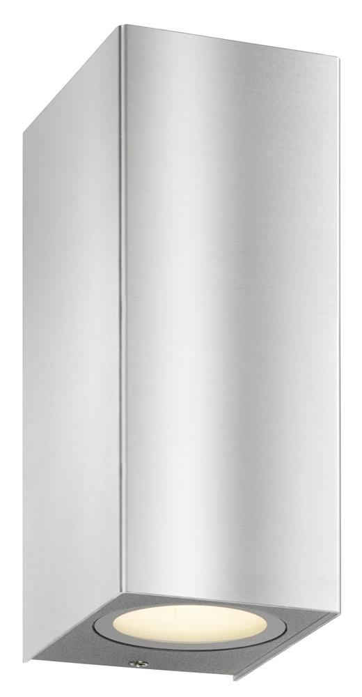 LCD LED-Wandaußenleuchte Up & Down Edelstahl 5036 4260277680466