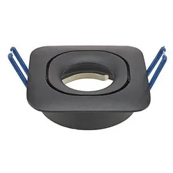 Einbaustrahler Eckig 82mm schwarz