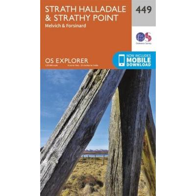 Strath Halladale and Strathy Point, Karte von Ordnance Survey, Ordnance Survey, 978-0-319-24692-4