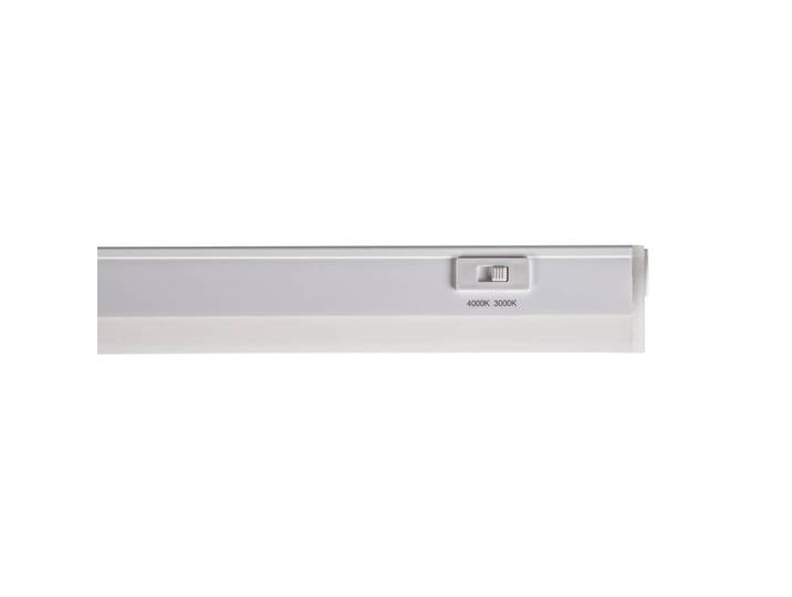SLV Batten LED-Lichtleiste CCT mit Stecker 58,6cm, weiß / opal, für Küche, Kunststoff, Lichtleiste