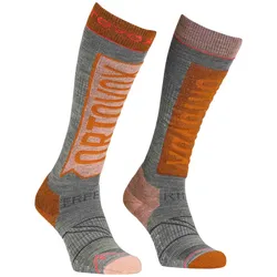 Ortovox Freeride Long Socks Skisocken Damen autumn leaves- Gr. 35-38