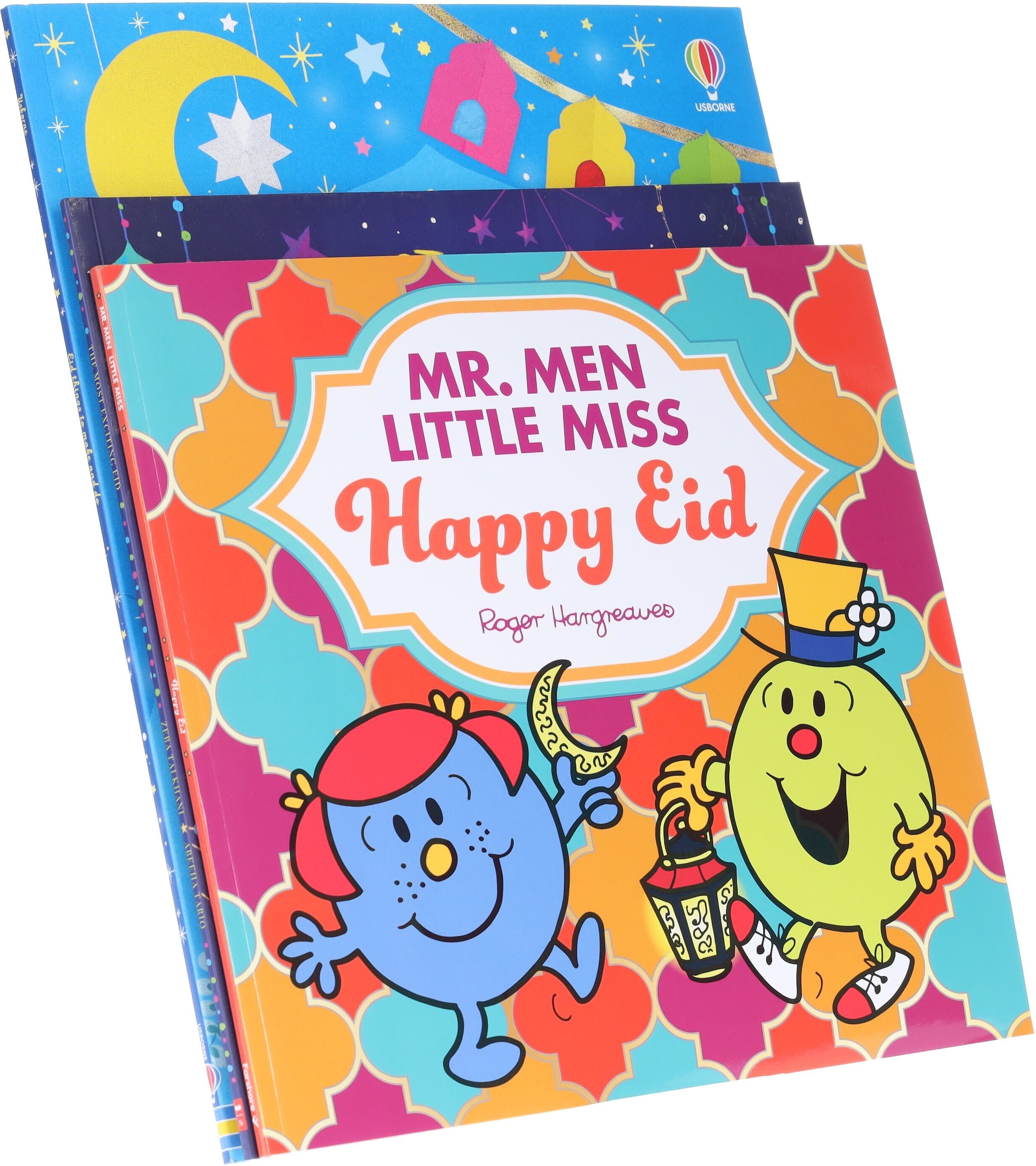 Eid Fun for Kids: Activity Stories & Stickers 3 Books Collection Set - Ages 3-7 - Paperback Usborne Publishing Ltd