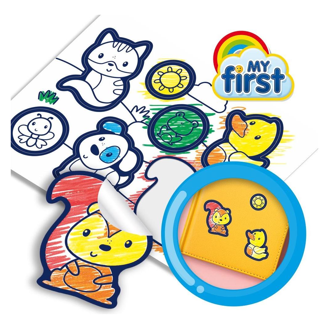 Ses My first - Aufkleber zum Ausmalen (26 Sticker) (14475)
