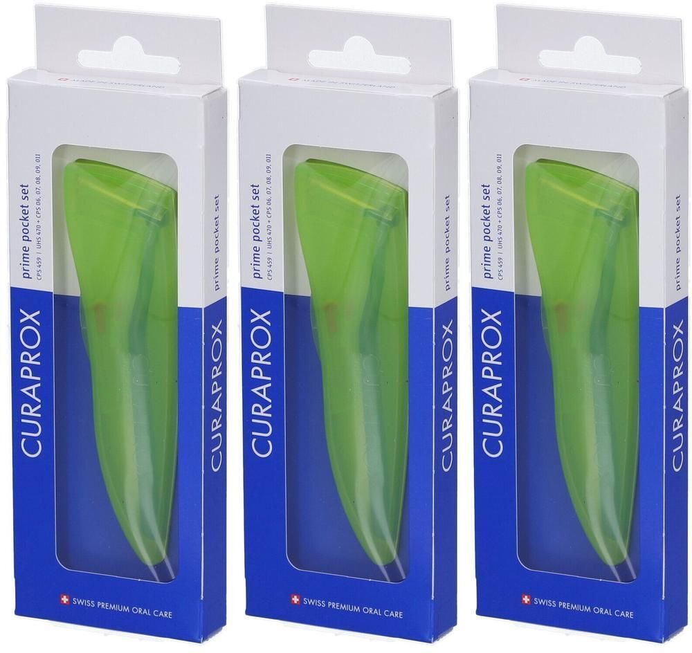 Curaprox CPS 459 prime P.Set m.UHS 470+Cps 07-011 x3 3x1 St
