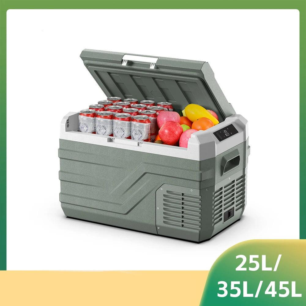 Selius Draagbare Koelbox - Mobiele Koelkast voor Camping en Auto - 25L Inhoud - Koelt tot 0°C
