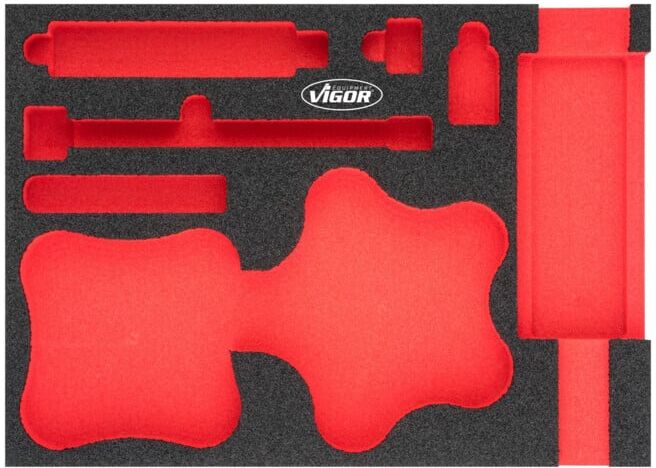 VIGOR Insert en mousse souple, vide V4904-L (V4904-L)