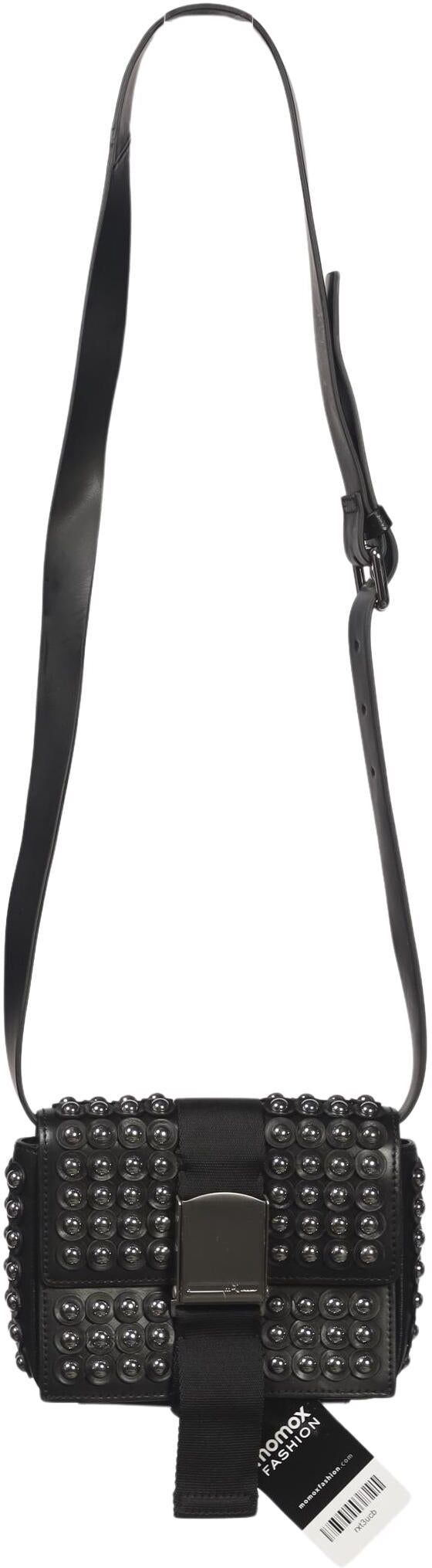 McQ Alexander Mcqueen Damen Handtasche klein Leder, Schwarz, kein / Etikett / Leder - Second Hand