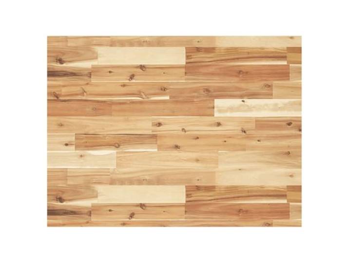 WXGTBKPR Tischplatte Akazien-Massivholz, Geölt, Rechteckig 80x60x4 cm Witterungsbeständig, Einzigartige Maserung, Vielseitig einsetzbar