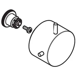hansgrohe Griff Axor Starck Quattro chrom 10993000