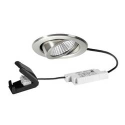 Brumberg 39469223 LED-Einbauleuchte LED 6 W Edelstahl