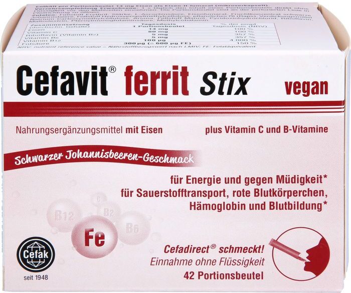 Cefak KG CEFAVIT ferrit Stix Granulat 42 St. (67,2 g)
