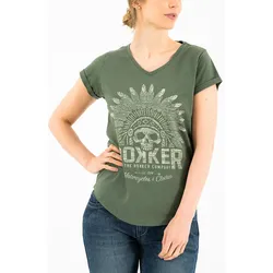 Rokker Indian Bonnet Damen T-Shirt