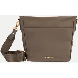 Schultertasche Juna Braun