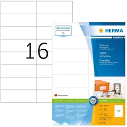 Herma, Etiketten, Etiketten