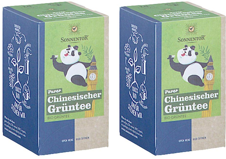 SONNENTOR Purer Chinesischer Grüntee bio 2x18stk