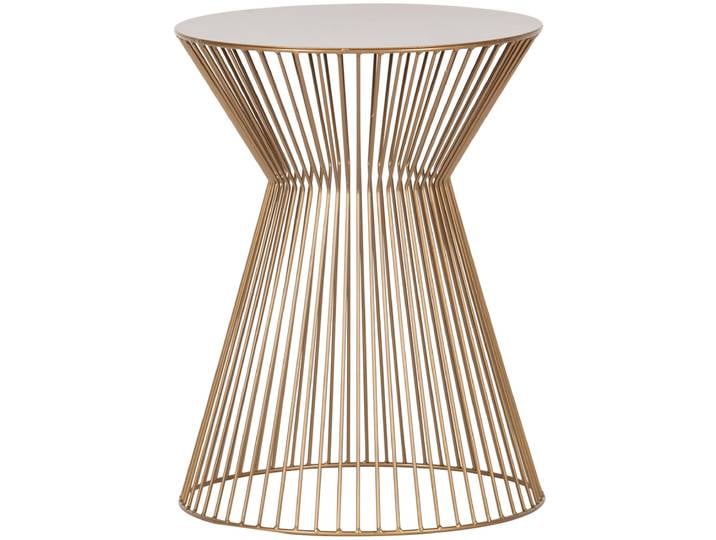 Beistelltisch SUUS Ø 35 cm goldfarbig