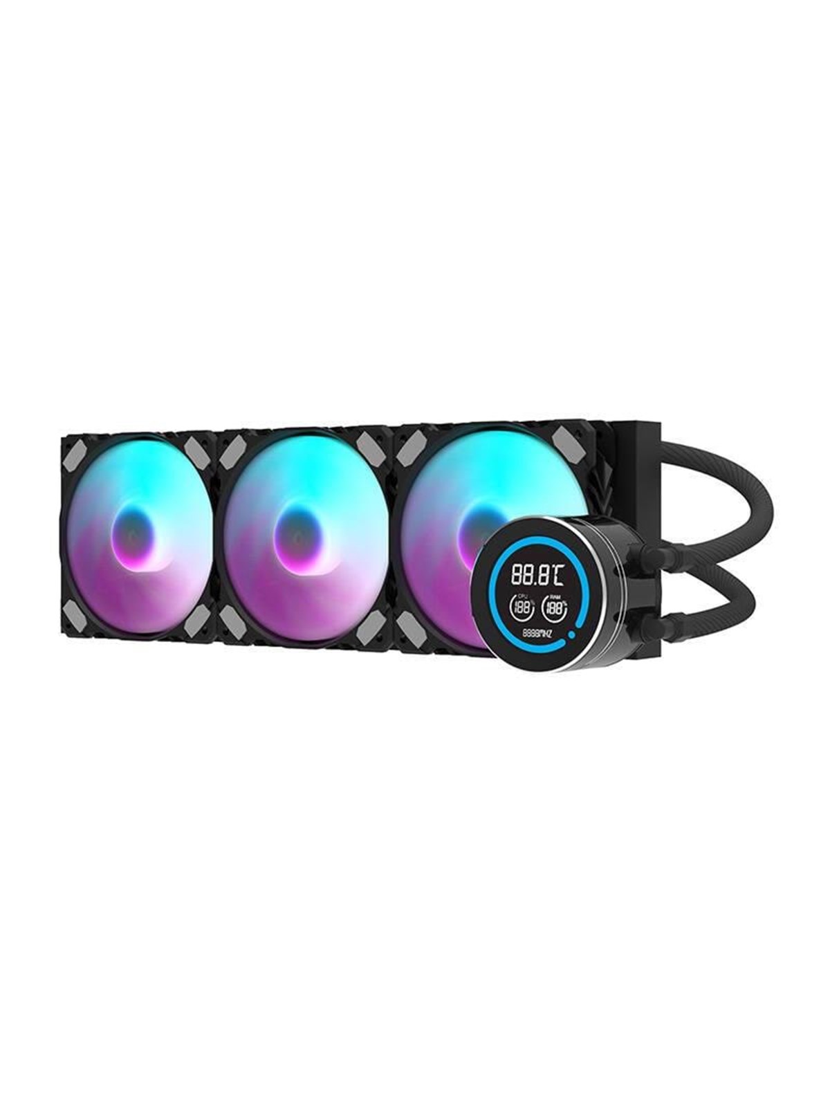 Darkflash Computer Radiator DN-D360 BLACK - CPU-Wasserkühlung